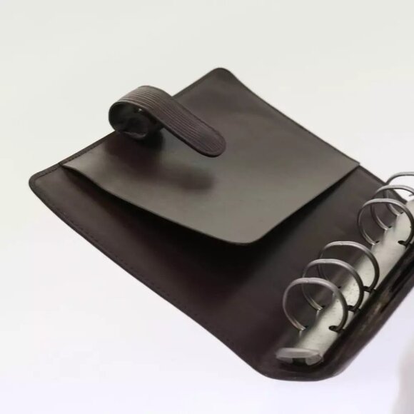 LOUIS VUITTON Epi Agenda MM Day Planner Cover Mocha R2004D LV Auth 54126 - Picture 8 of 15